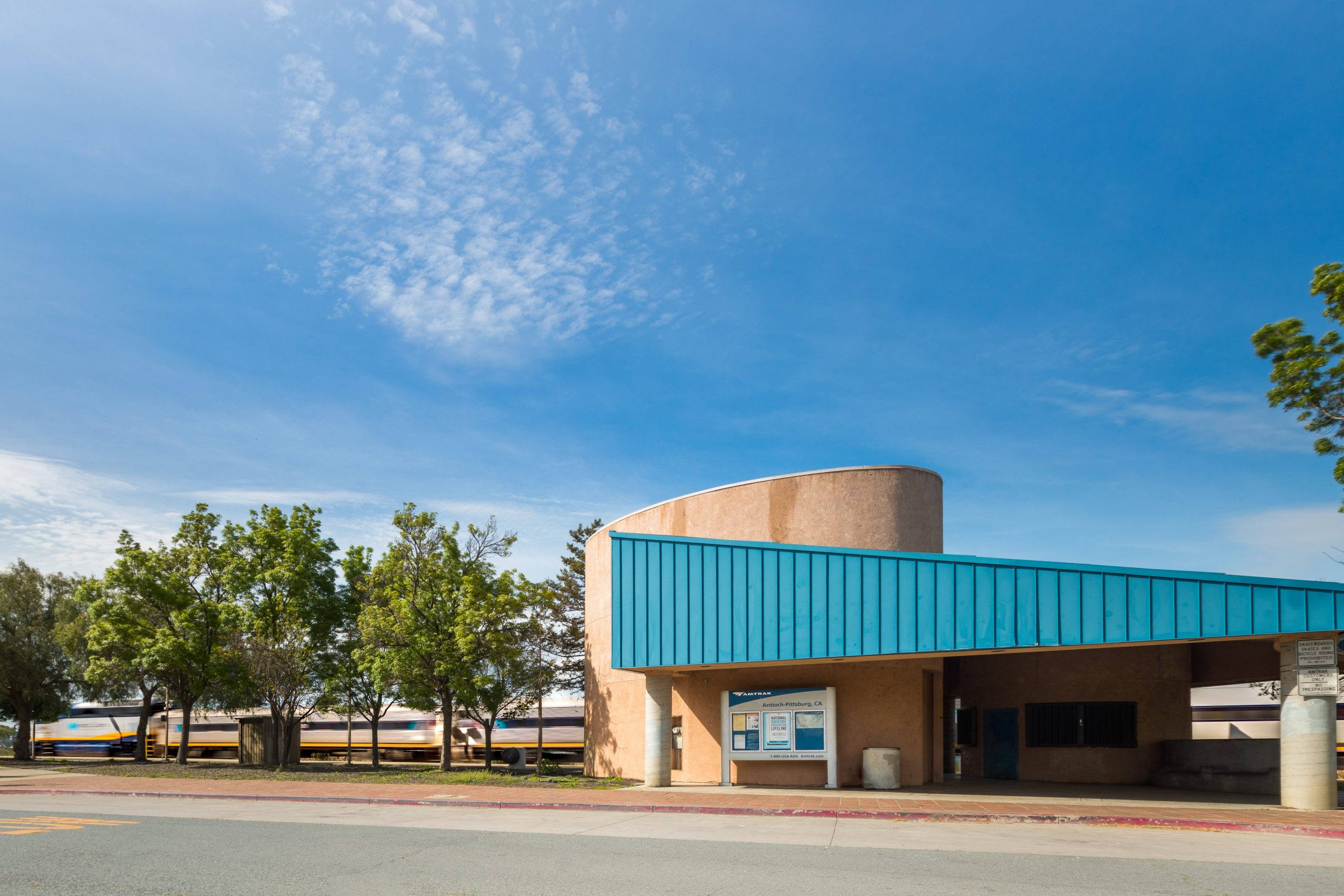 Antioch-Pittsburg Amtrak Station.