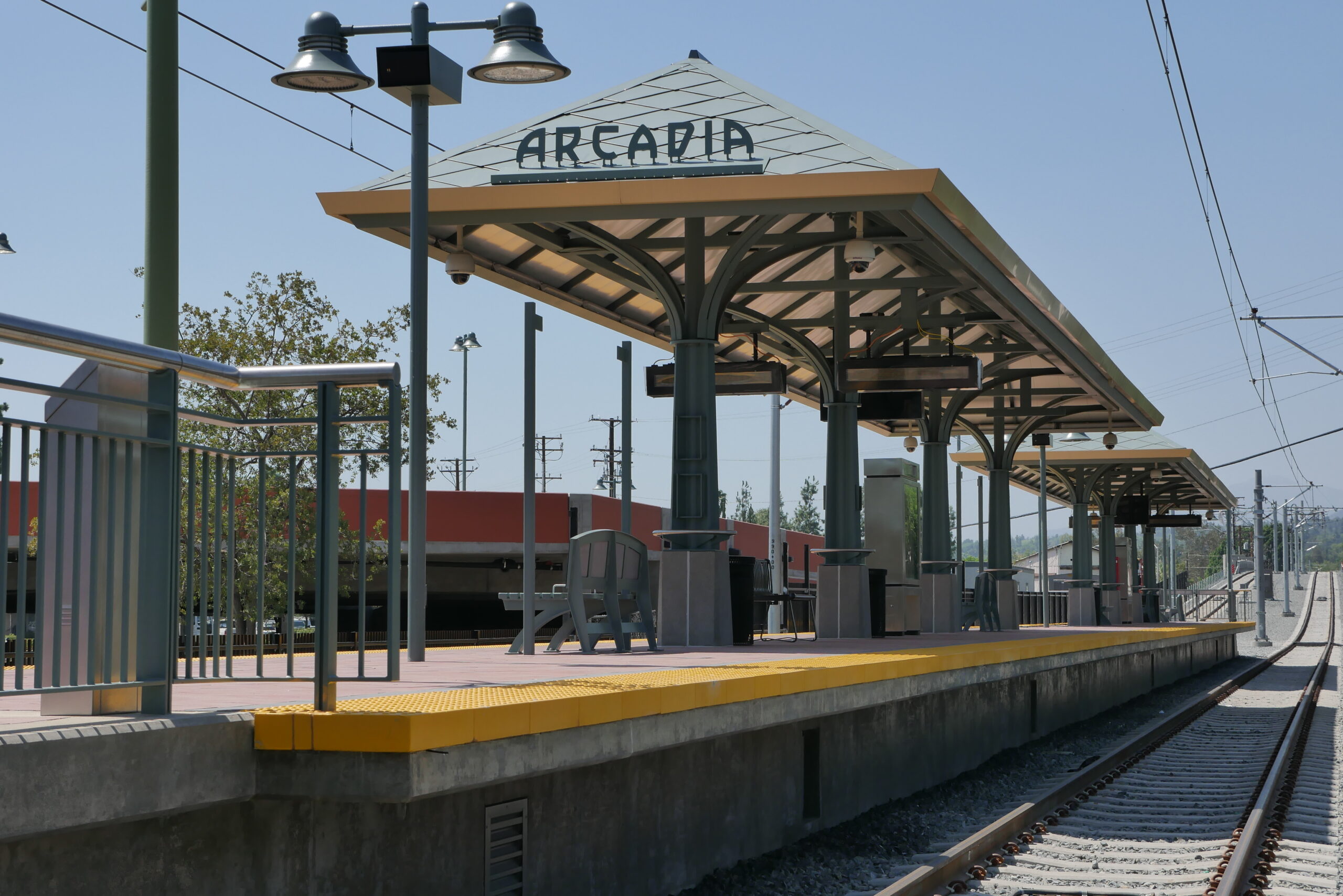 Arcadia Amtrak Station.
