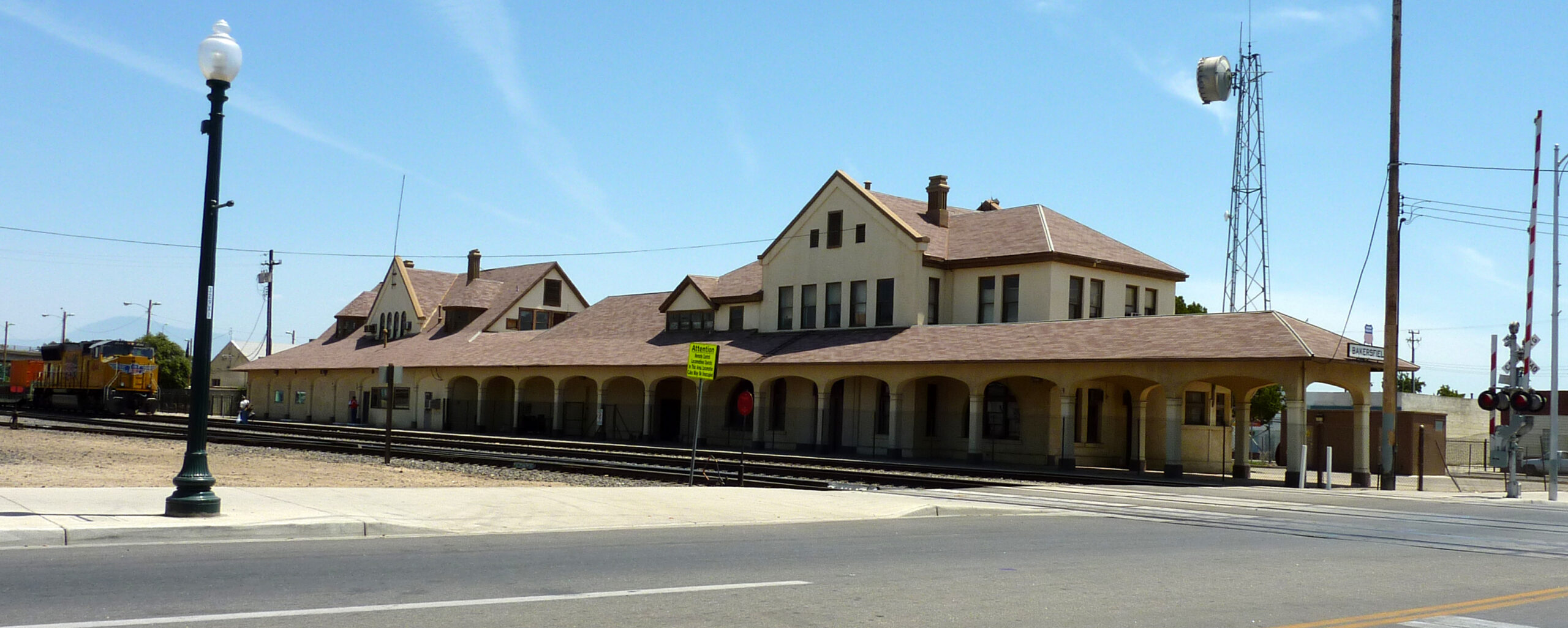 Bakersfield Amtrak Station.