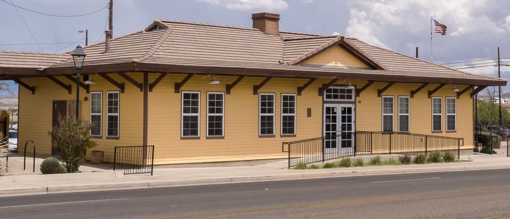 Benson Amtrak Station.