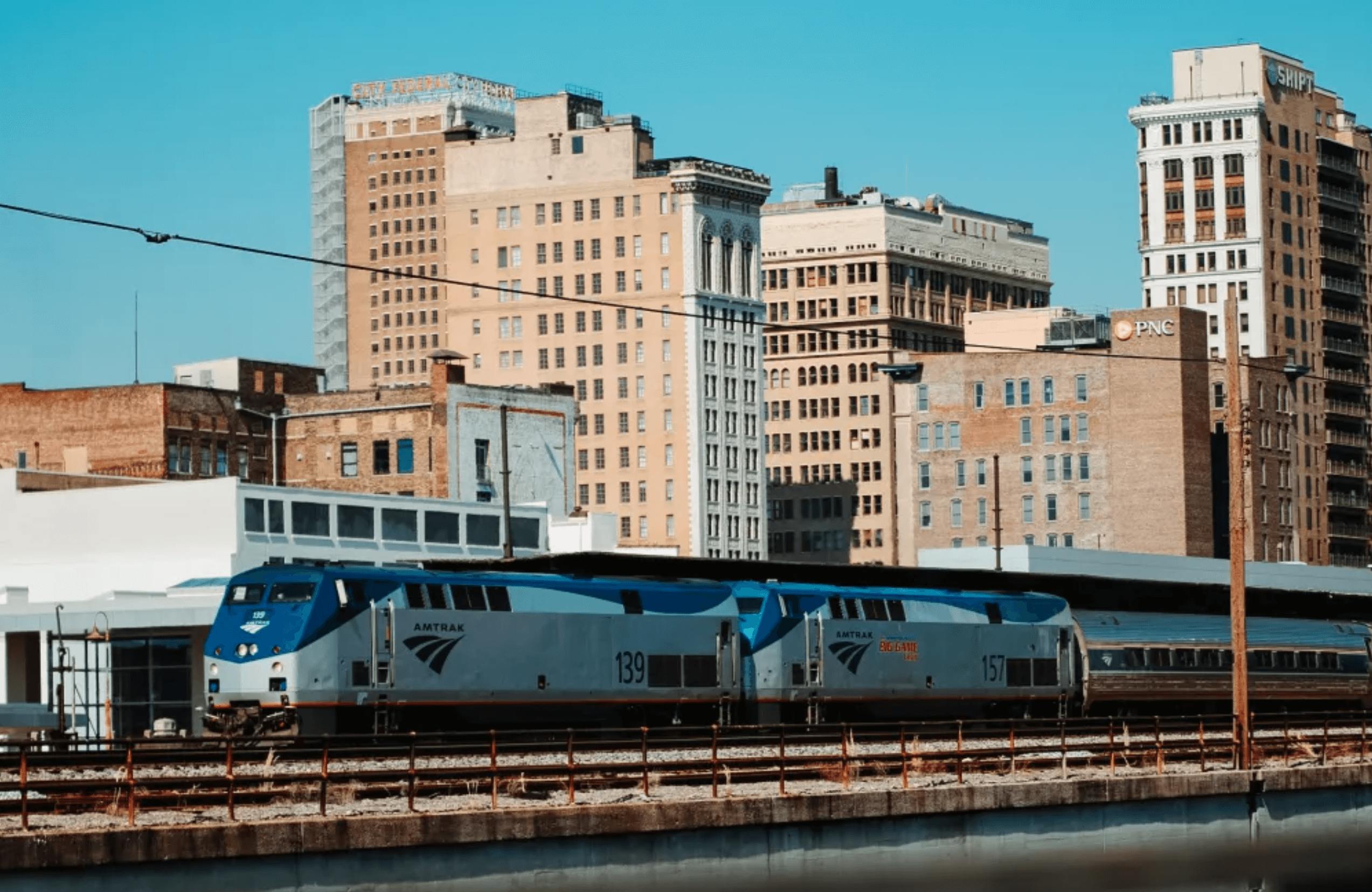 Birmingham Amtrak Station.