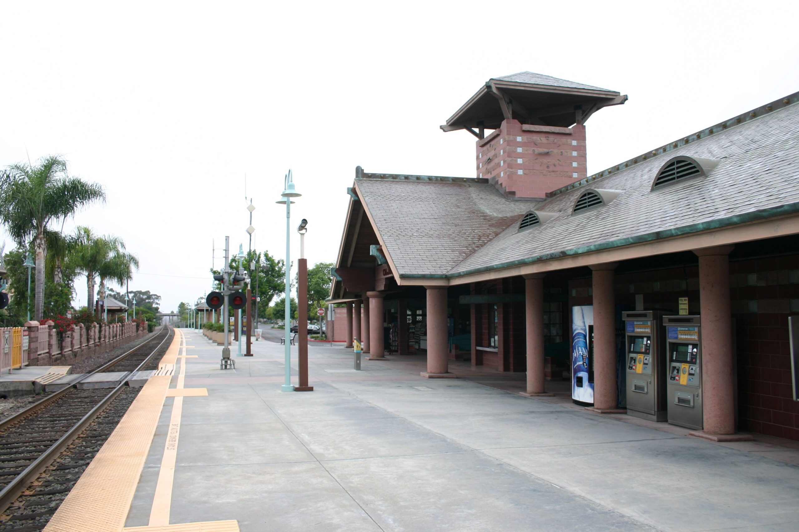 Carlsbad Poinsettia Amtrak Station.