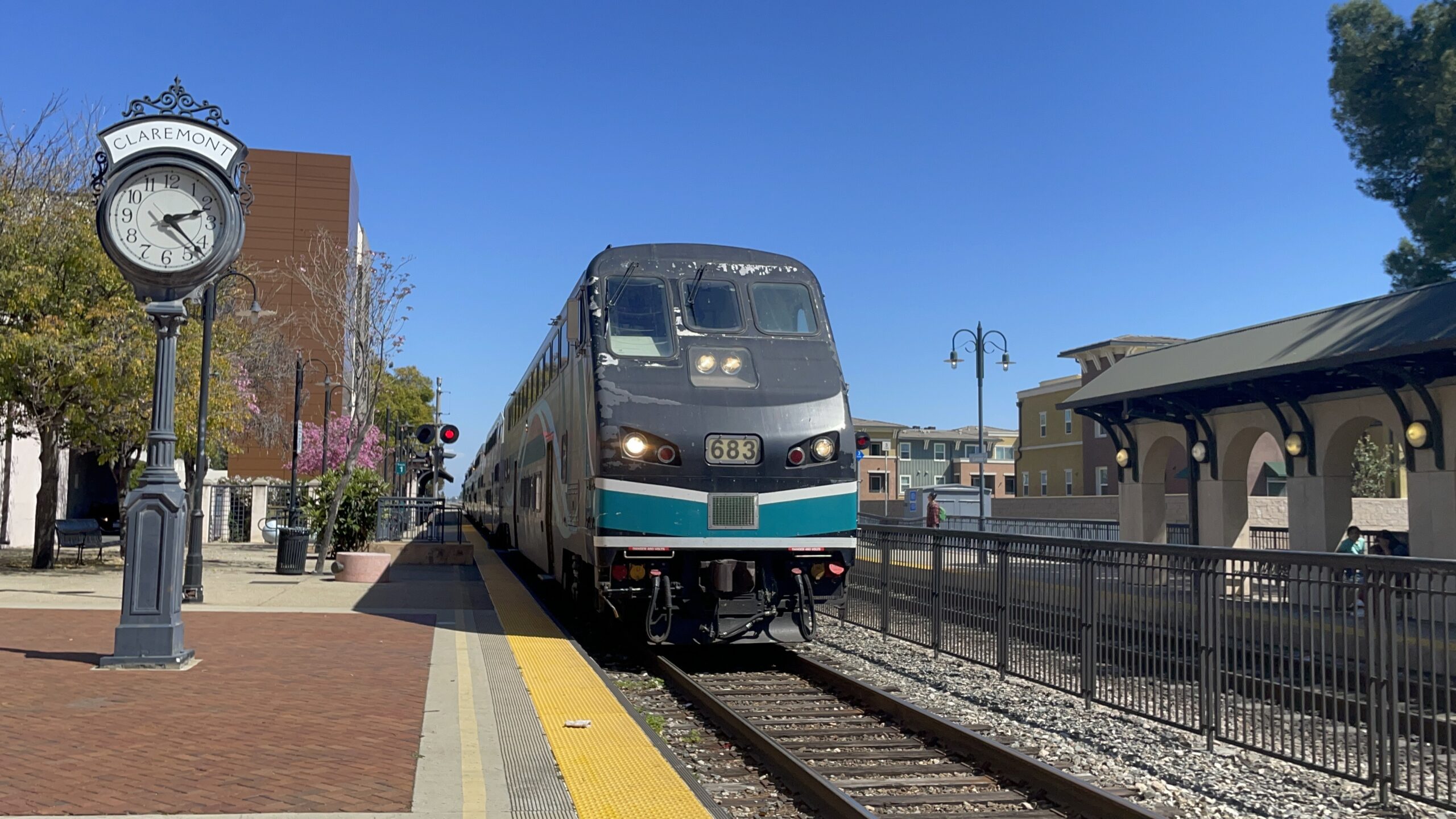 Claremont Amtrak Station.