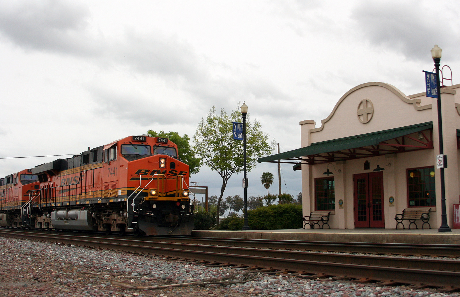 Corcoran Amtrak Station.
