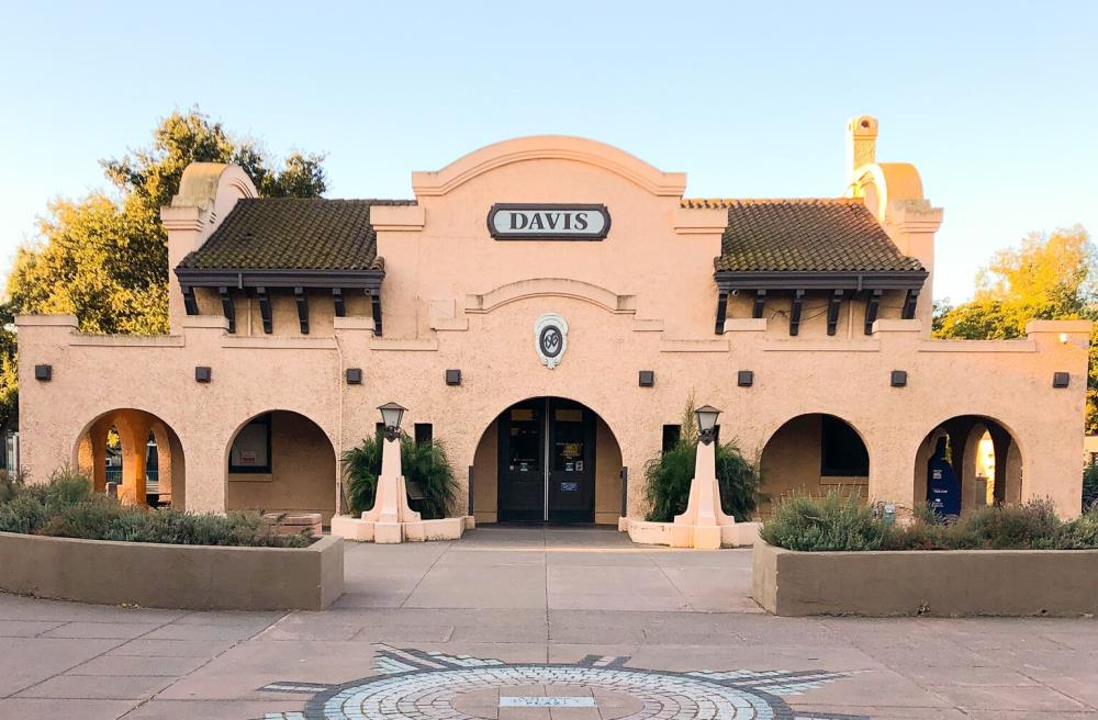 Davis Amtrak Station.