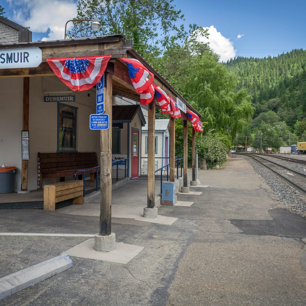 Book Amtrak From Dunsmuir