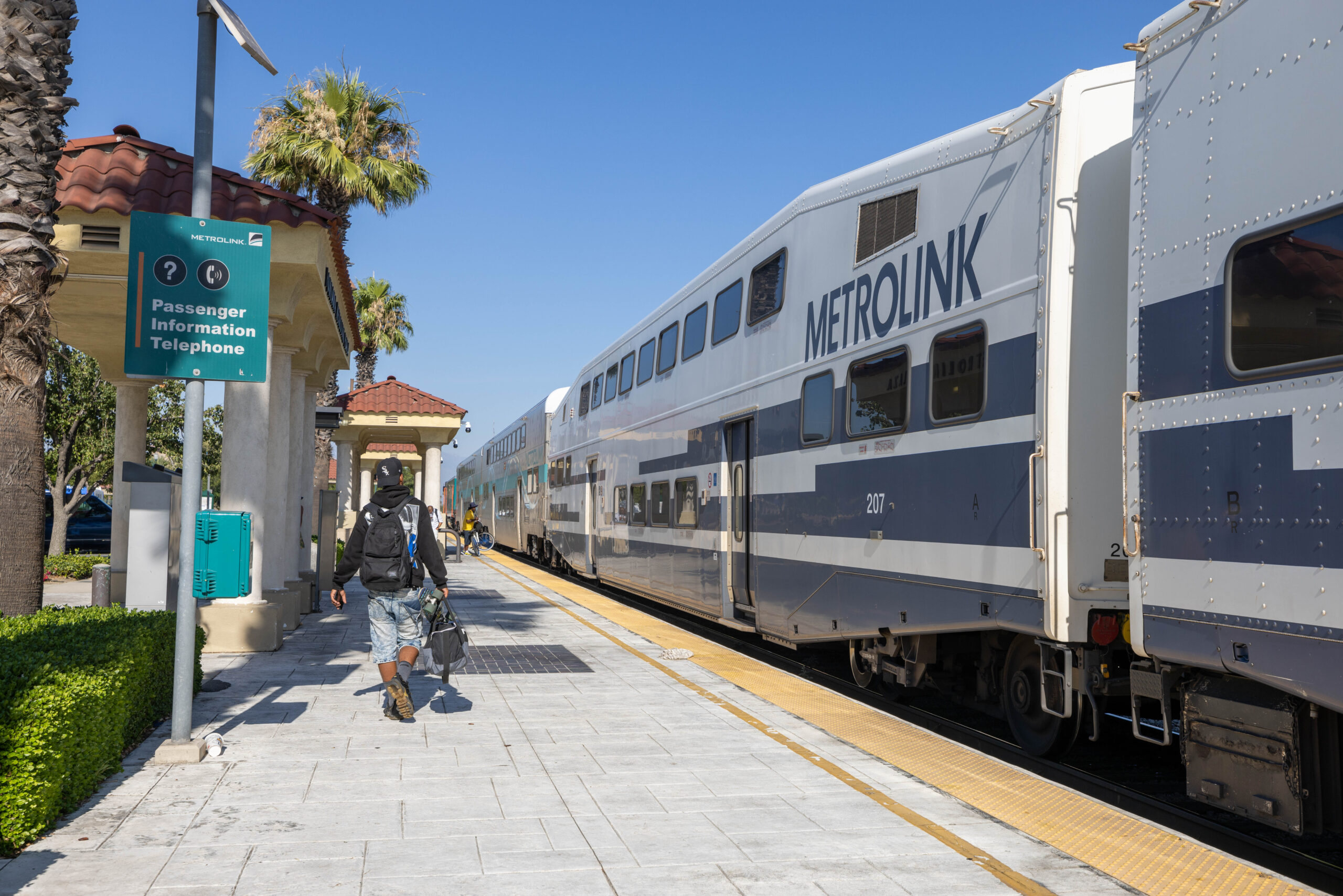 Fontana Amtrak Station.