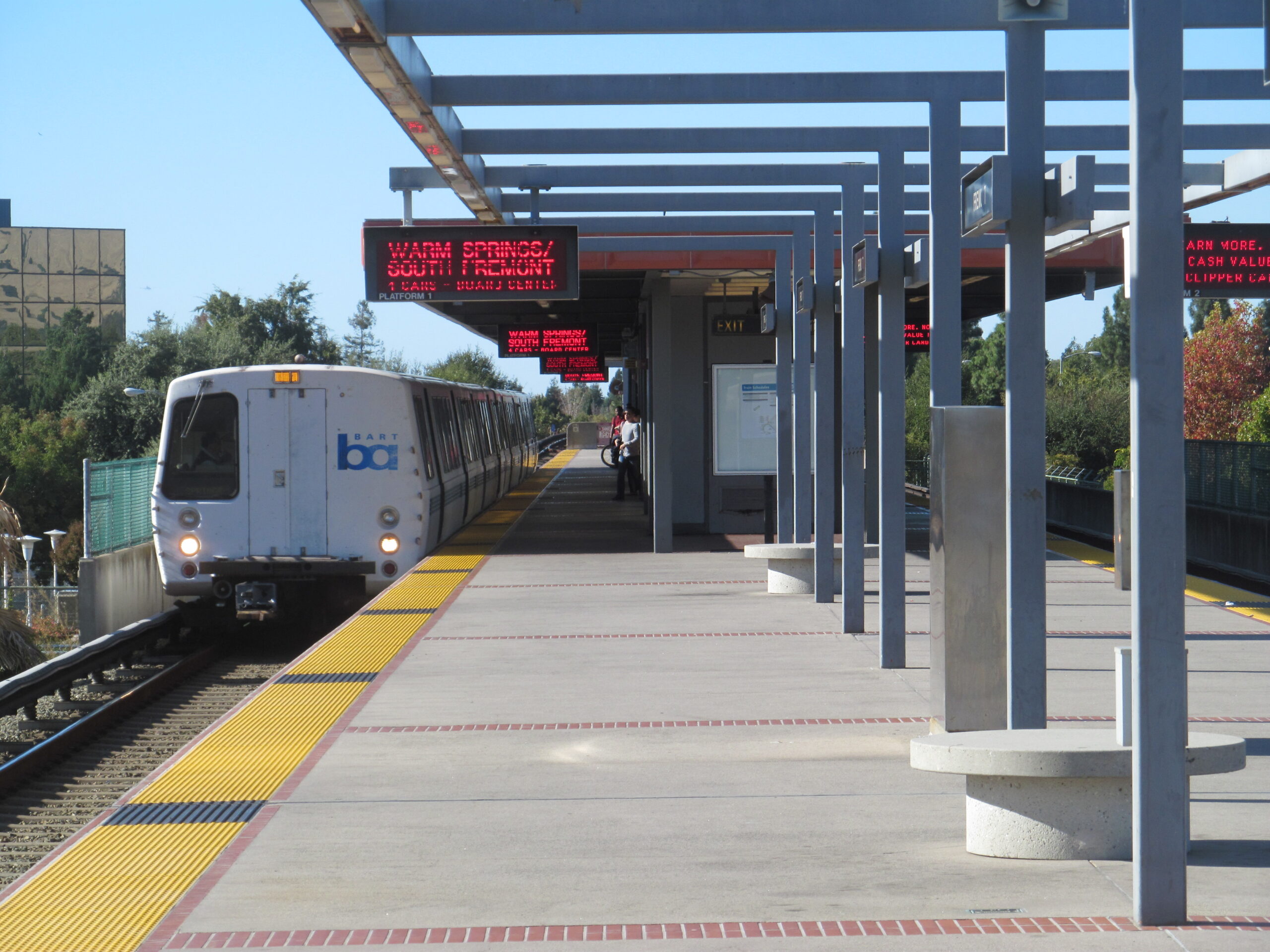 Fremont Amtrak Station.