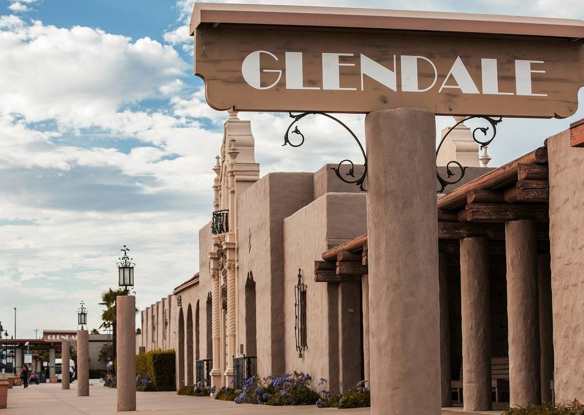 Glendale Amtrak Station.