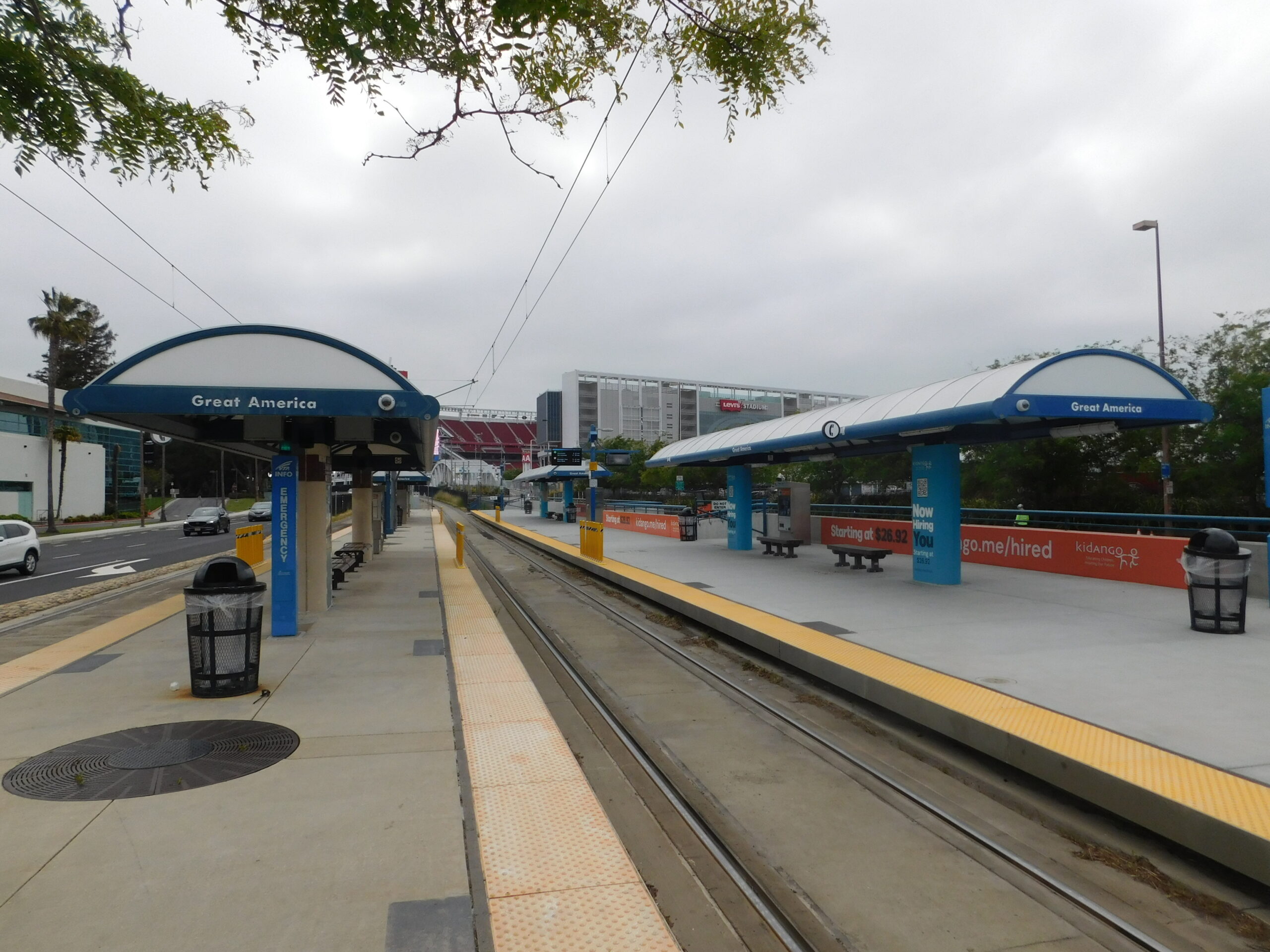 Santa Clara – Great America Amtrak Station.