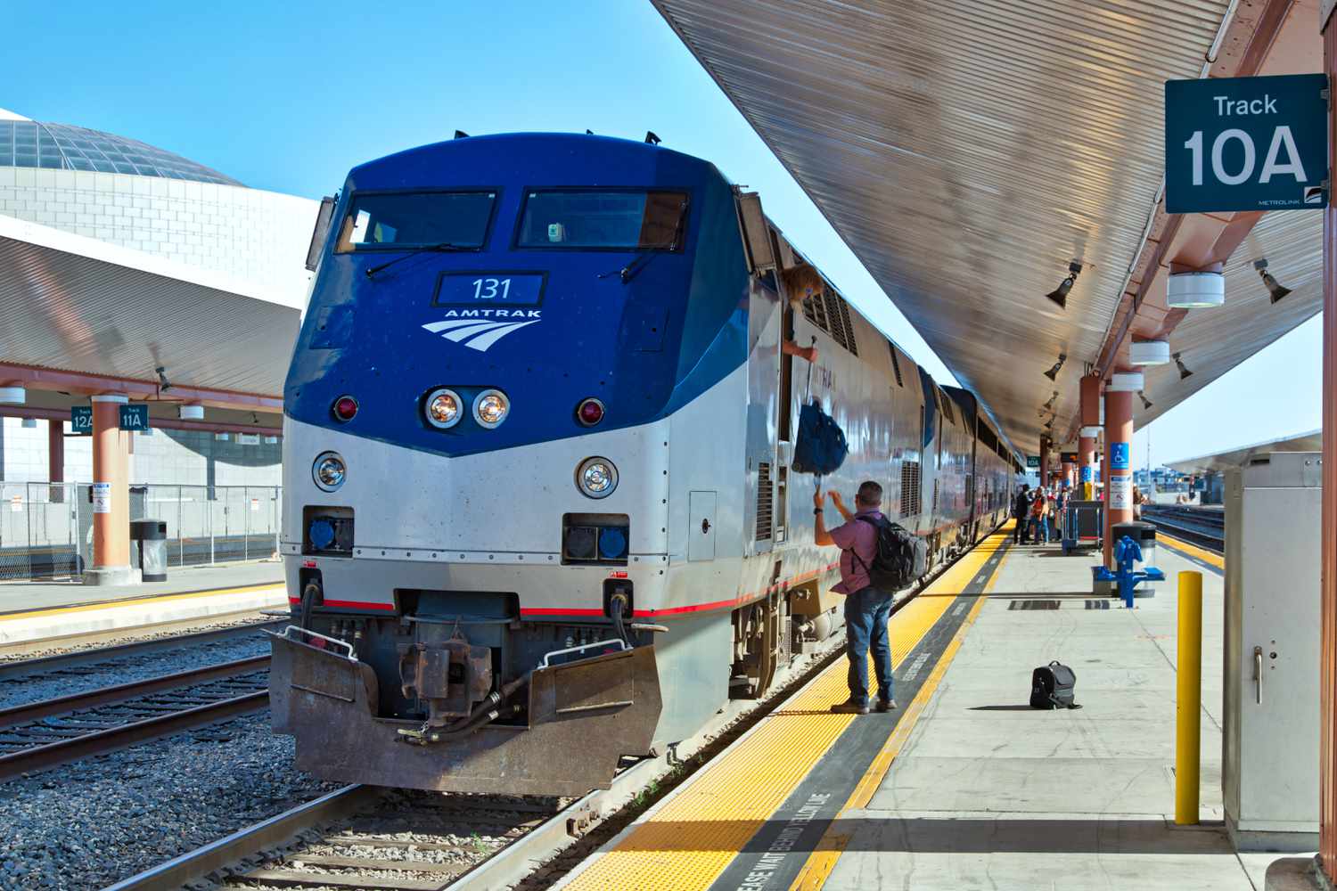Industry Amtrak Station.