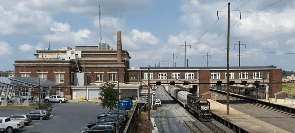 Lancaster Amtrak Station.
