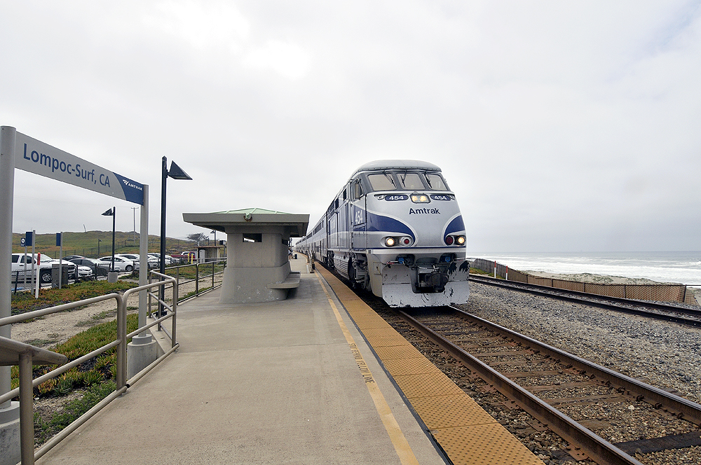 Lompoc-Surf Amtrak Station.