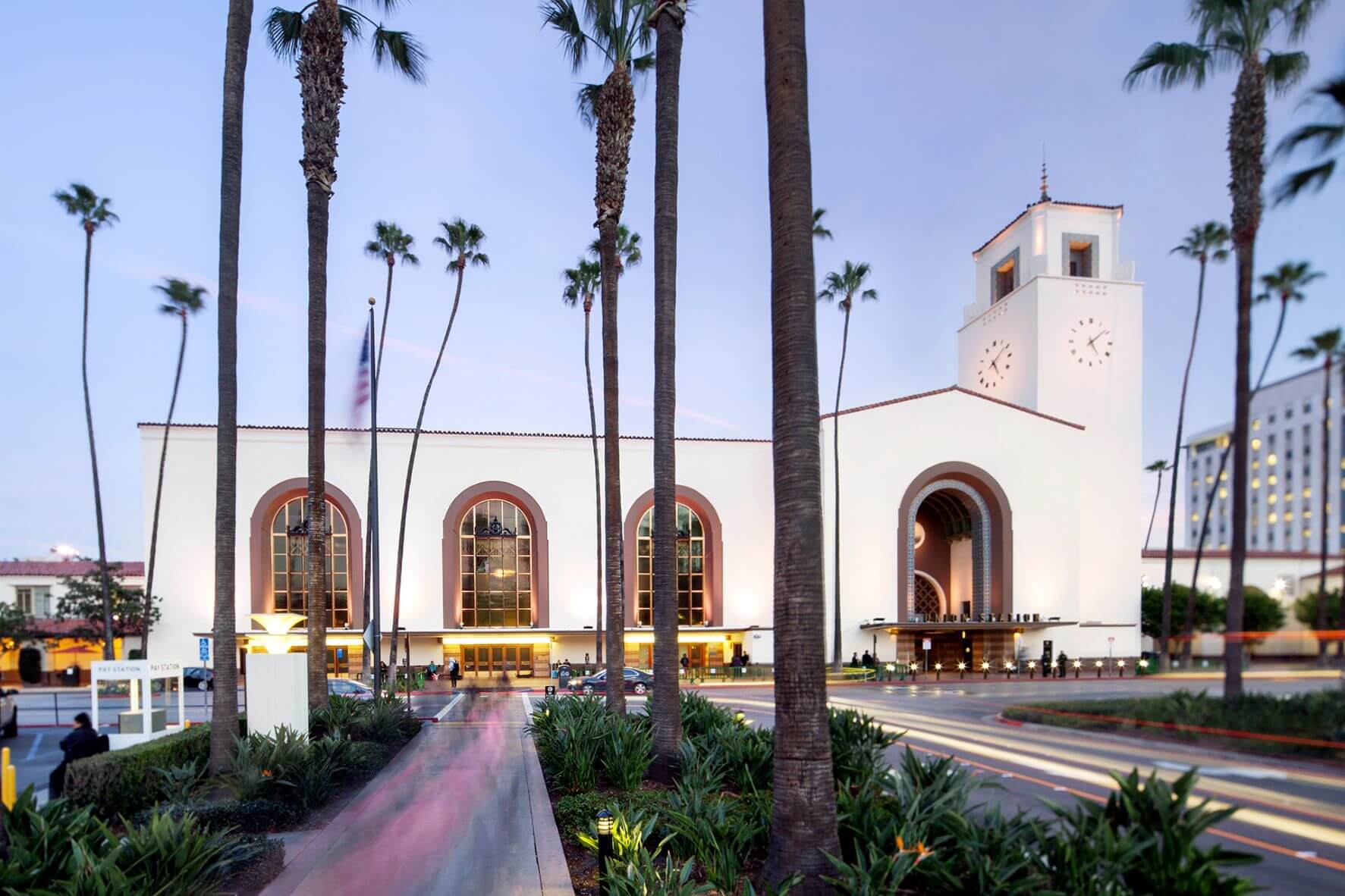 Los Angeles Union Station Amtrak Station.