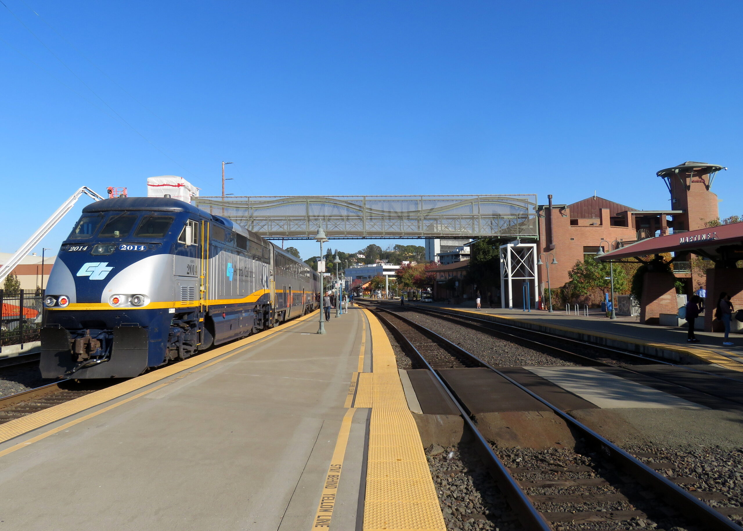 Martinez Amtrak Station.