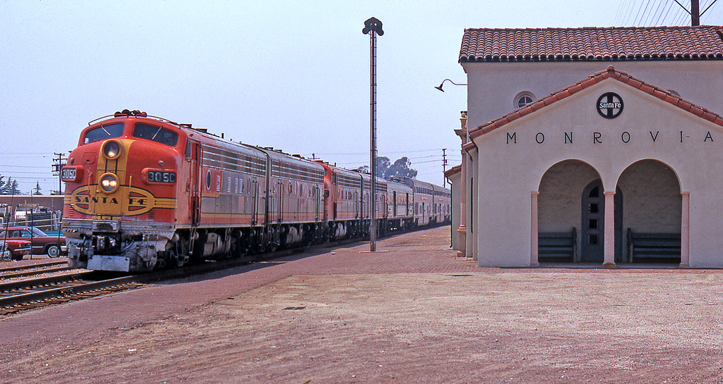 Monrovia Amtrak Station.