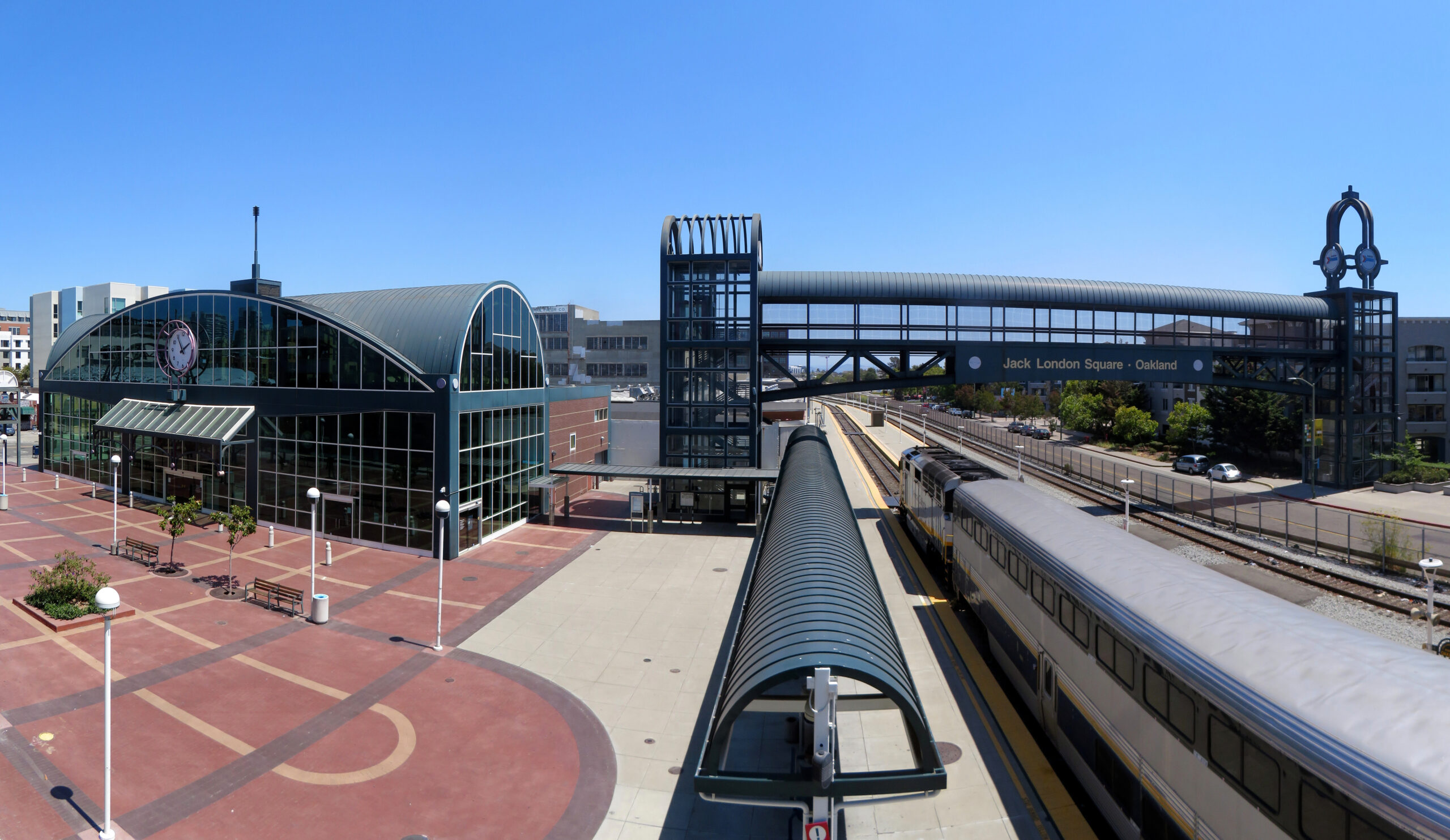 Oakland – Jack London Square Amtrak Station.