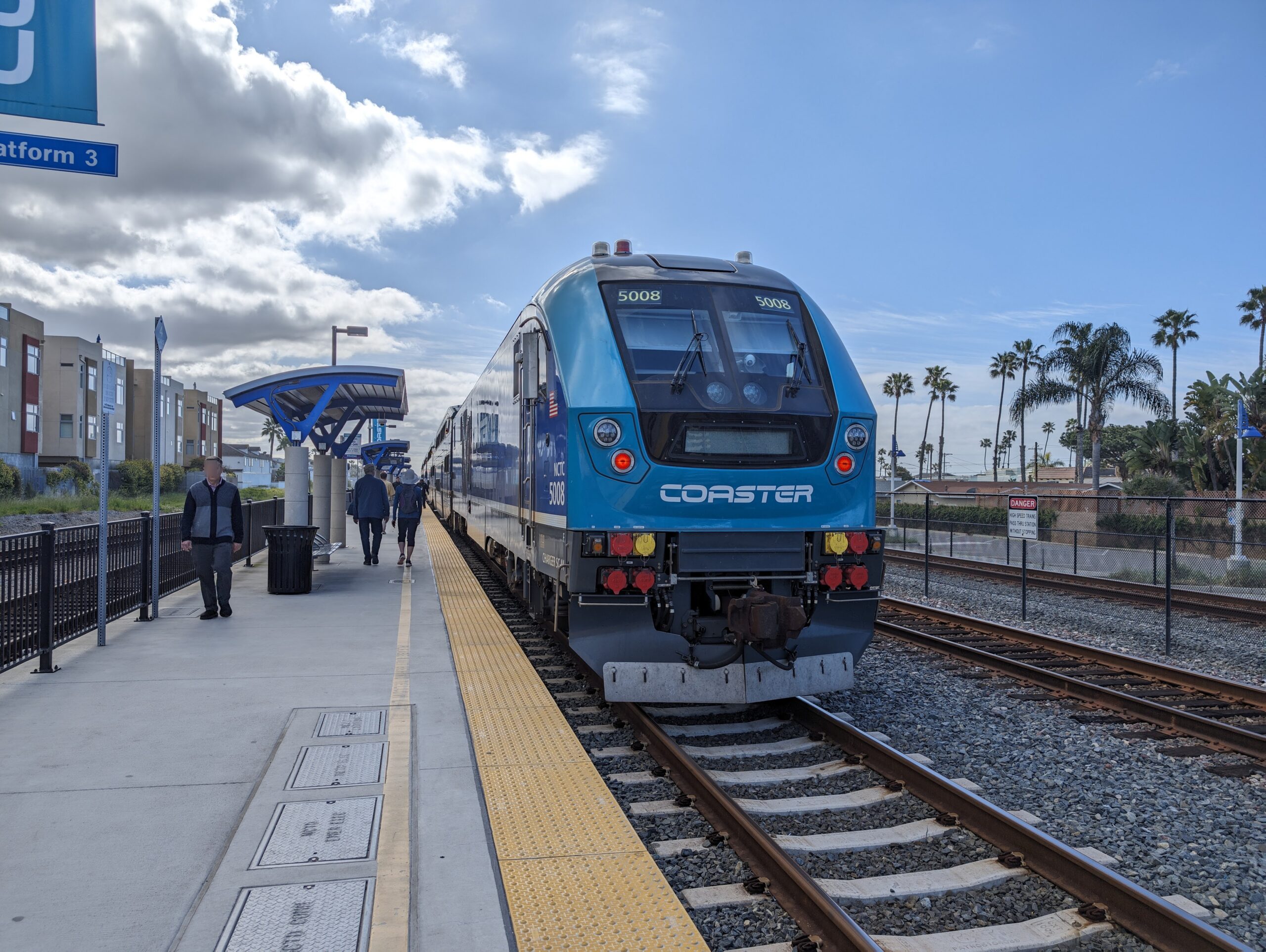 Oceanside Amtrak Station.