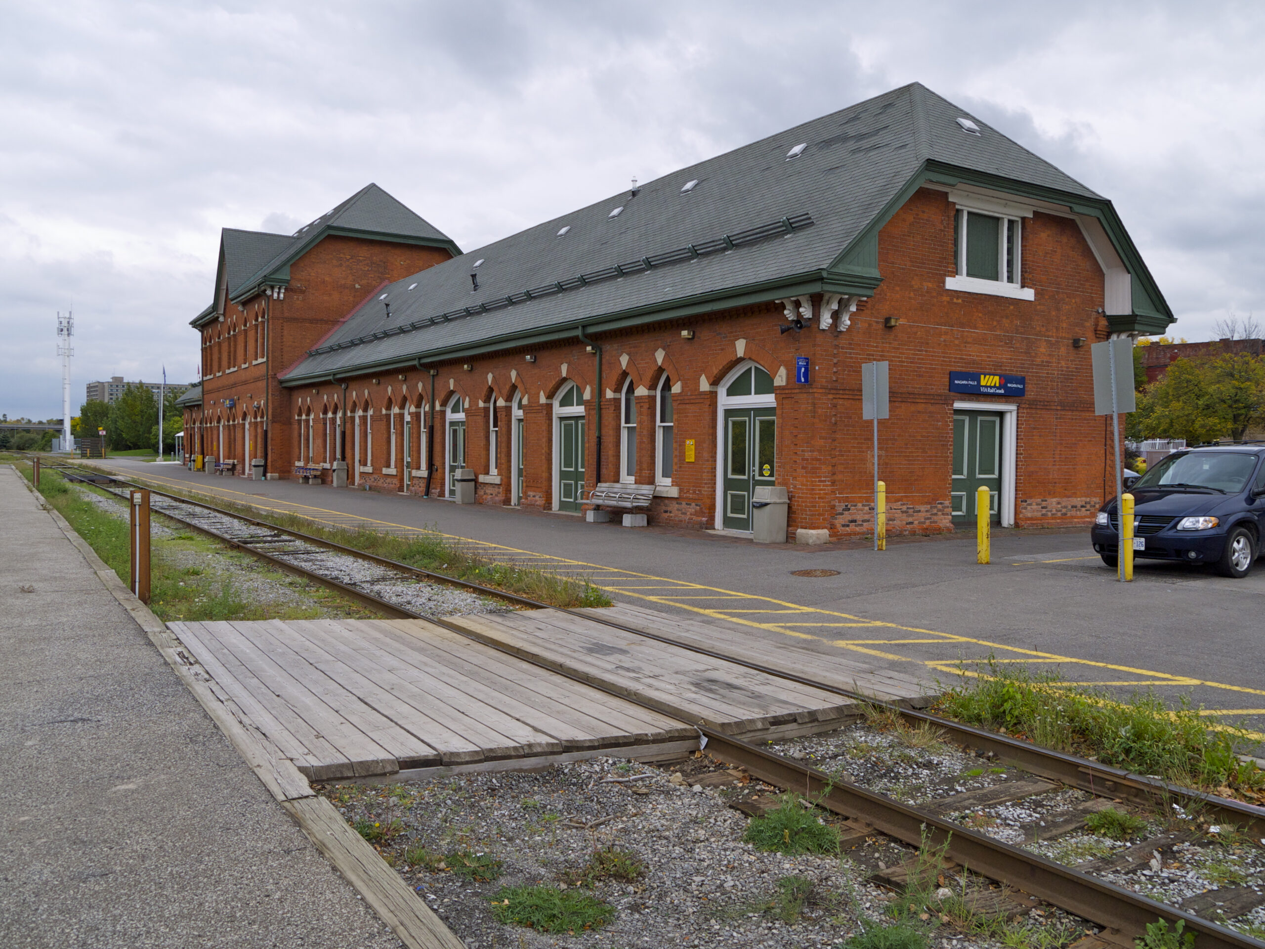 Ontario Amtrak Station.