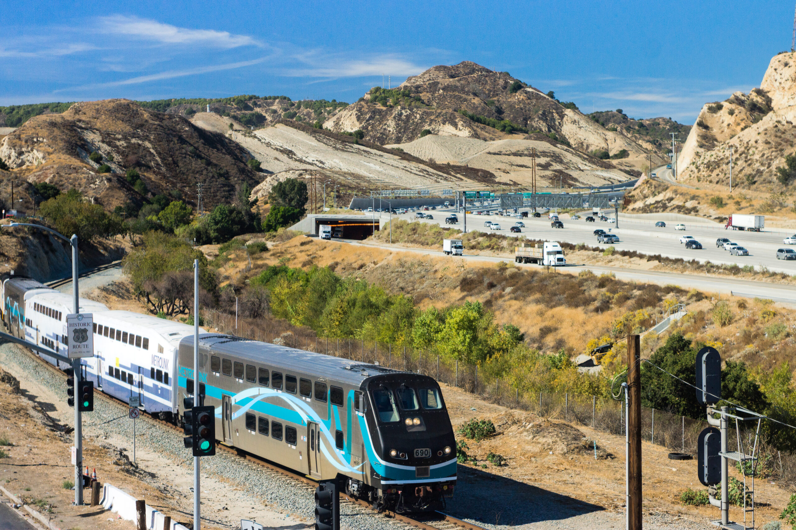Palmdale Amtrak Station.