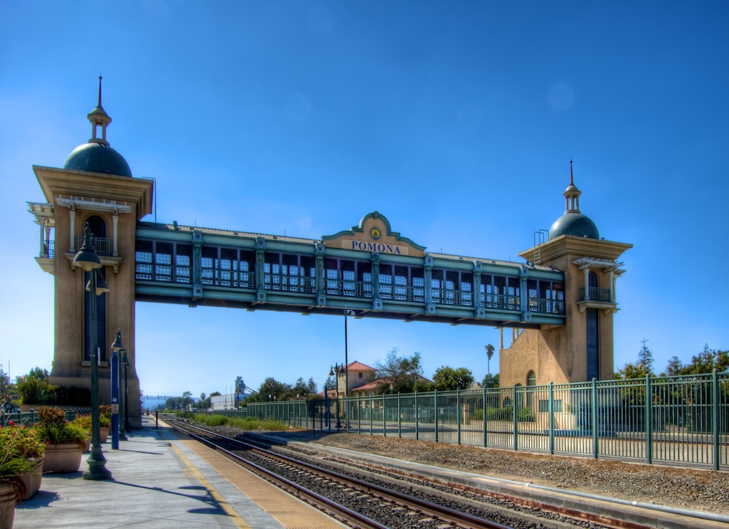 Pomona-Downtown Amtrak Station.