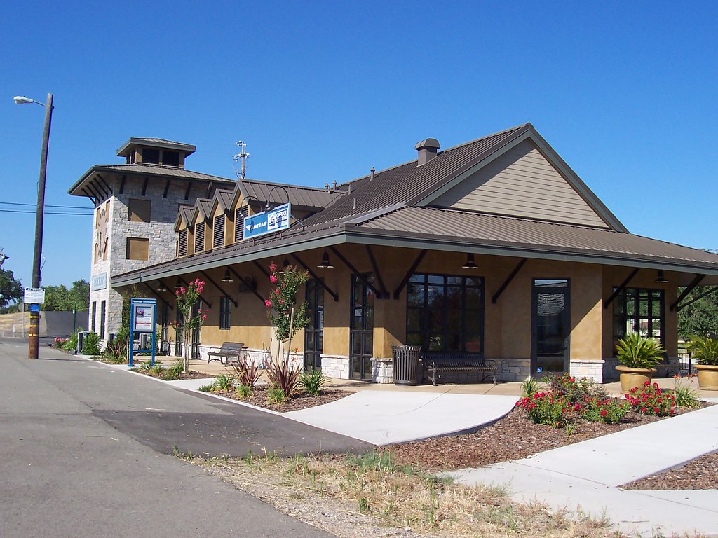 Rocklin Amtrak Station.