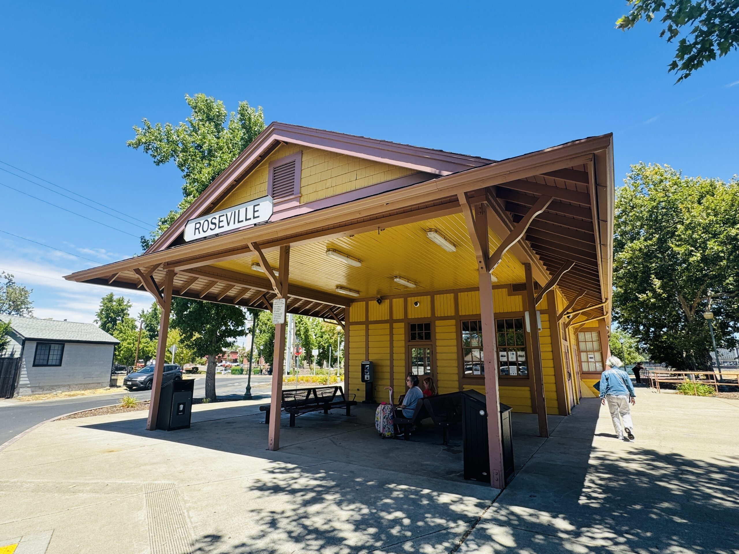 Roseville Amtrak Station.