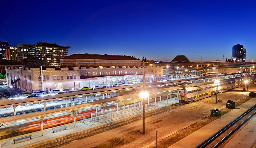 Sacramento Amtrak Station.