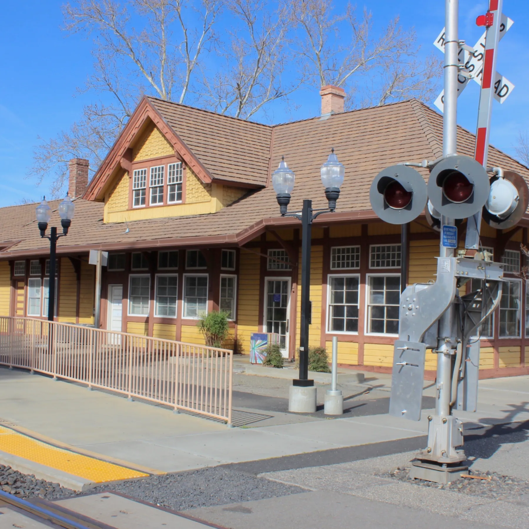 Chico Amtrak Station.