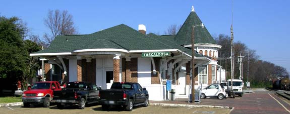 Tuscaloosa Amtrak Station.