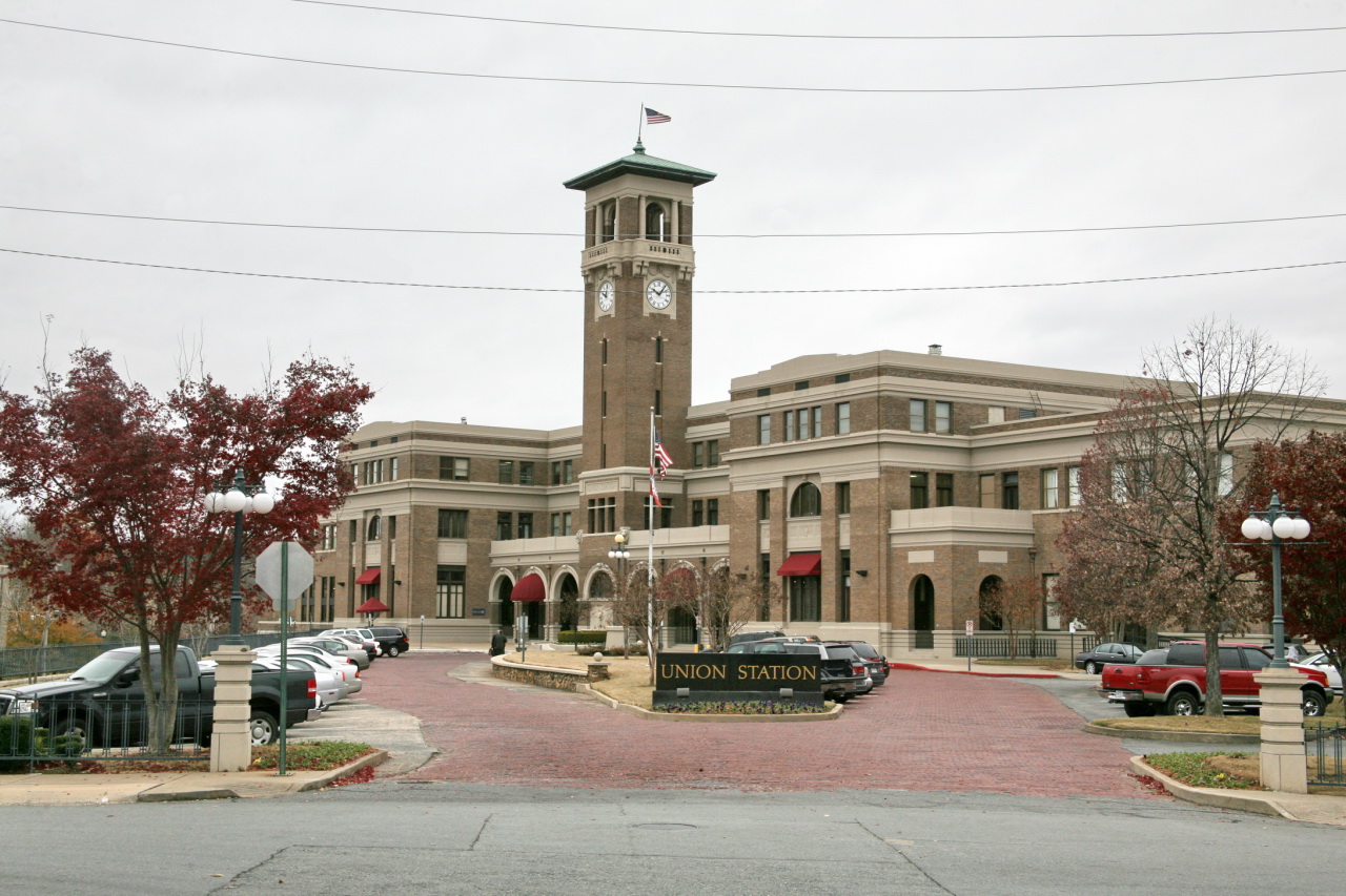 Little Rock Amtrak Station.