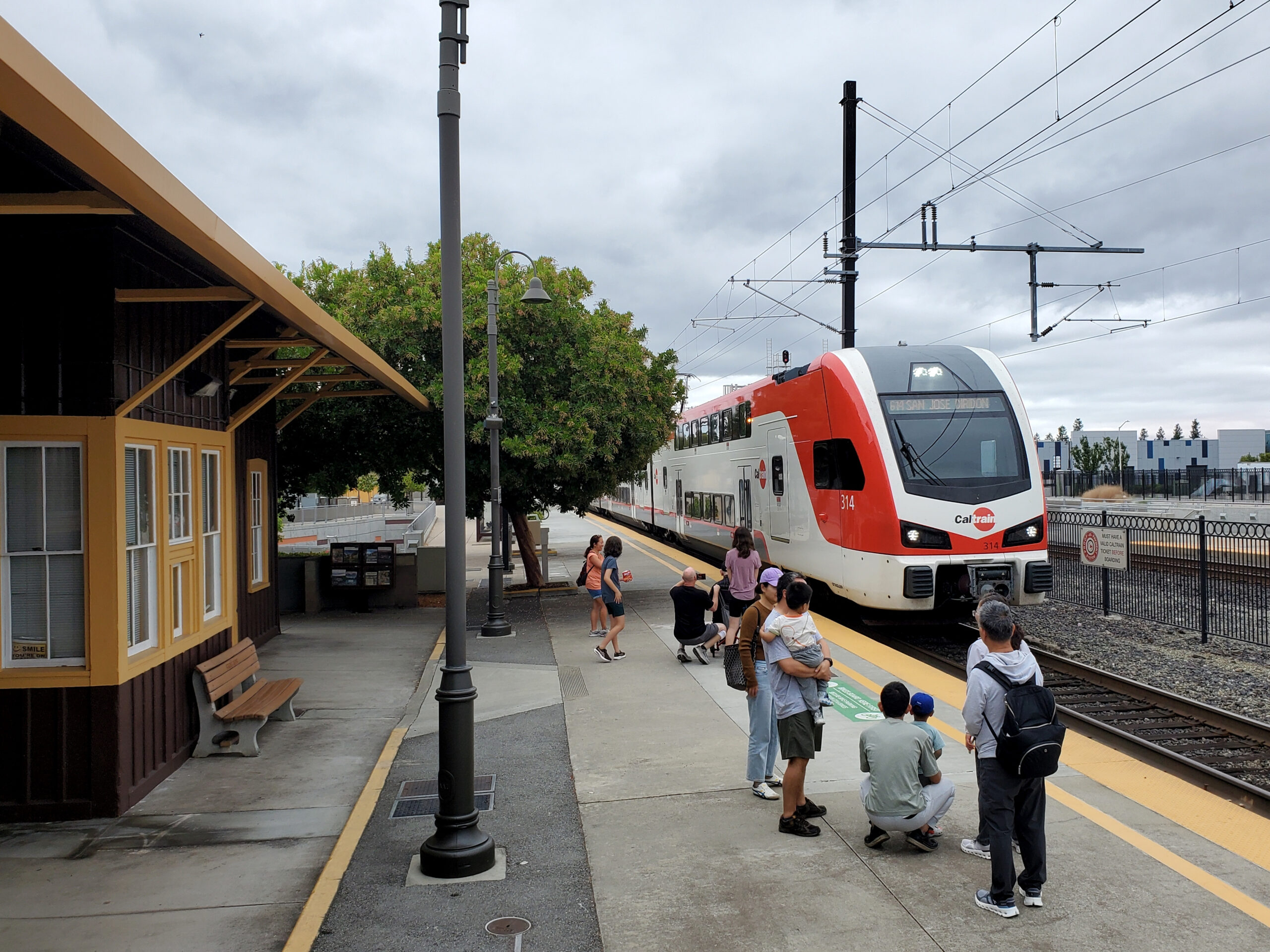 Santa Clara – University Amtrak Station.
