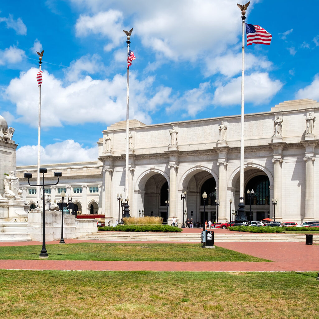 Book Amtrak from Washington Union Station