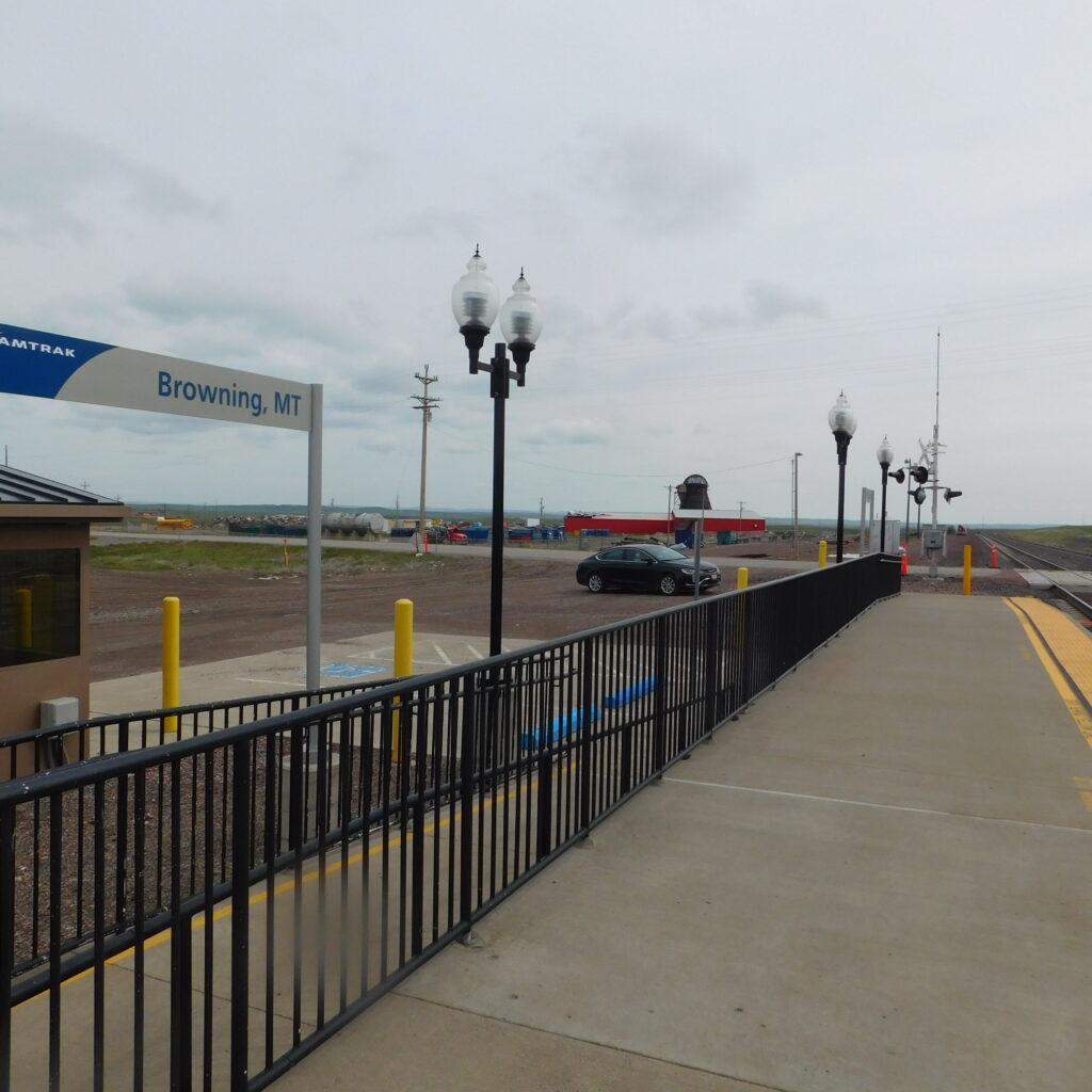 Book Amtrak From Browning