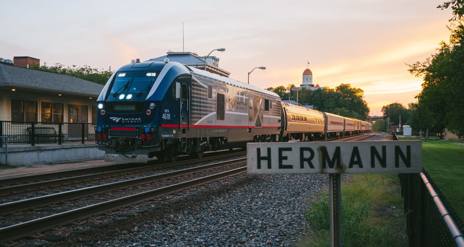 Book Amtrak From Hermann (HEM) Call OTA +1.855.954.6300..!!