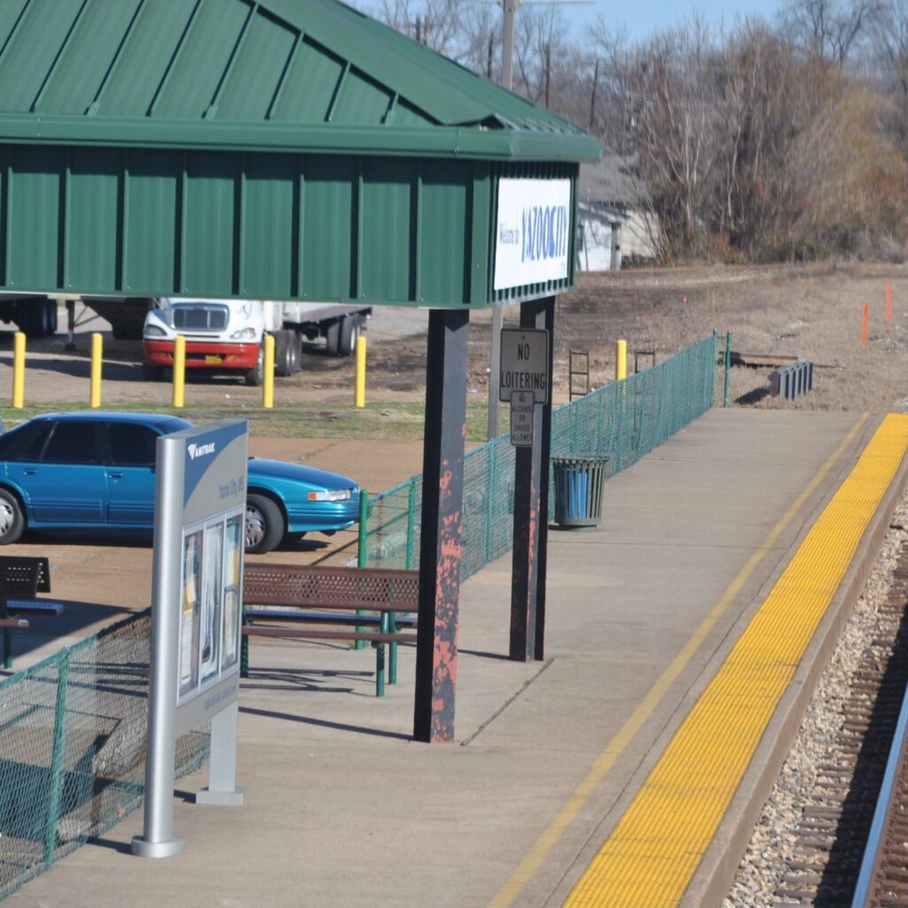 Book Amtrak From Yazoo City